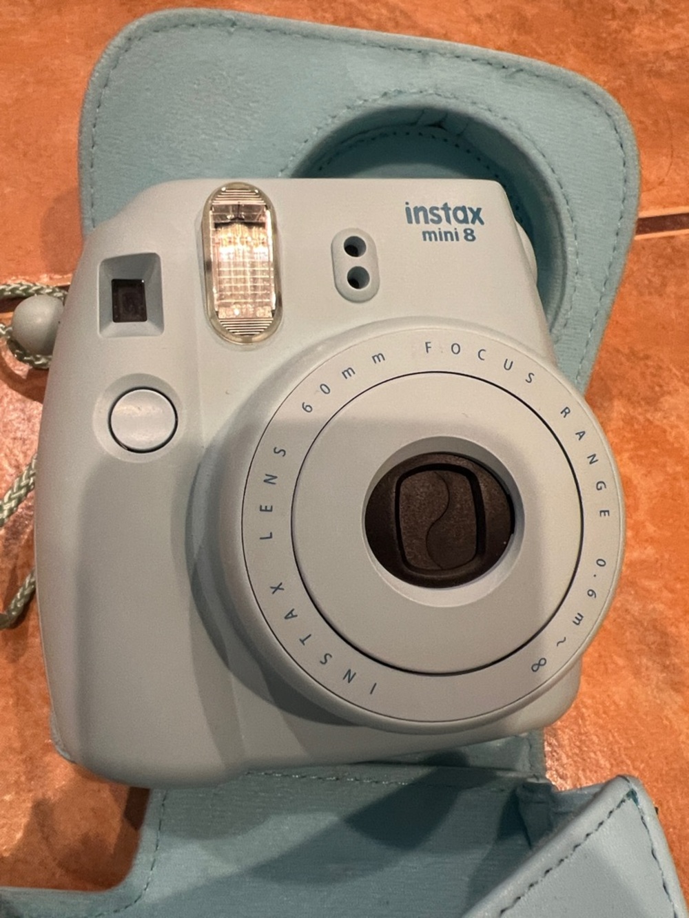 Fujifilm Instax Mini 8 Instant Camera in Pale Blue